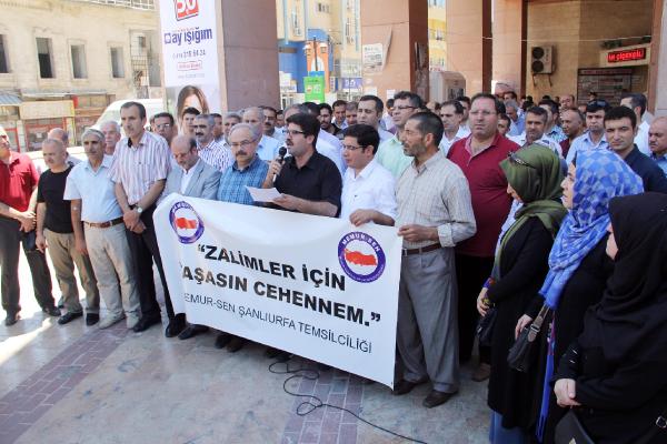 Şanlıurfa’da IŞİD protestosu