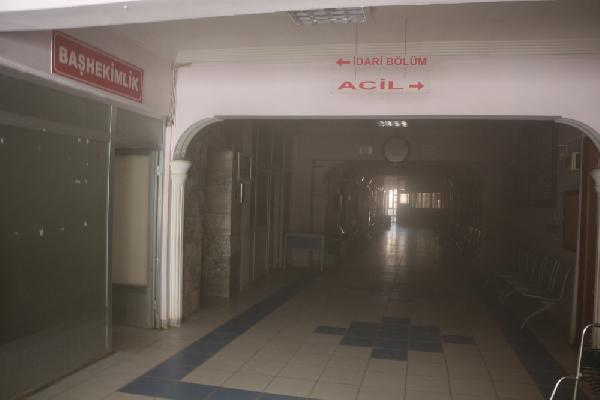 Şemdinli Devlet Hastanesi'nde yangın