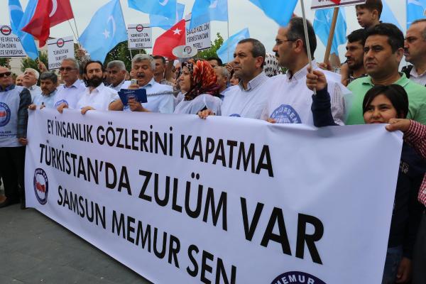 Memur-Sen üyelerinden Çin’e tepki