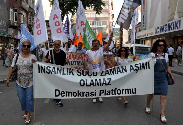 Zonguldak'ta Madımak Oteli'nde ölenler anıldı
