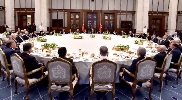 Cumhurbaşkanı Erdoğan, Yasama, Yürütme ve Yargı Organlarının Temsilcileri ile İftar Yaptı