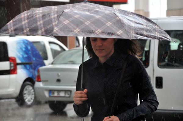 Zonguldak'ta yağmur