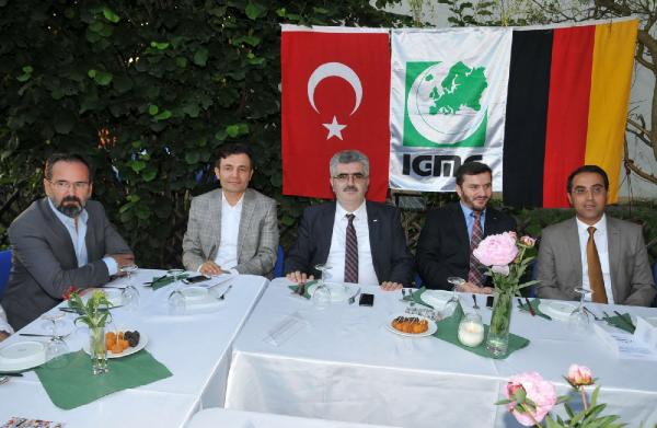 Kuzey Bavyera  IGMG Bölge Teşkilatı Nürnberg'de iftar yemeği verdi