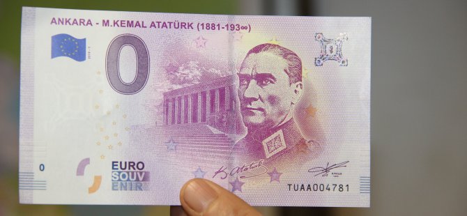 Avrupa Merkez Bankası Atatürk portreli avro bastı