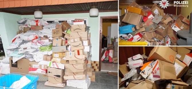 Paketleri teslim etmeyip evine götürmüş