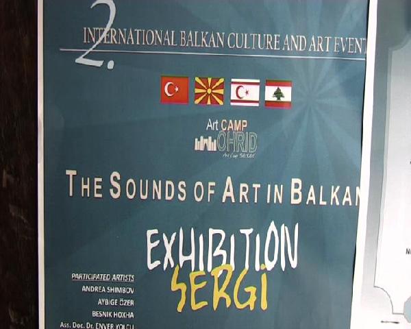 Türk sanatçılarından Balkanlar'da 'Sanatın Sesi' sergisi
