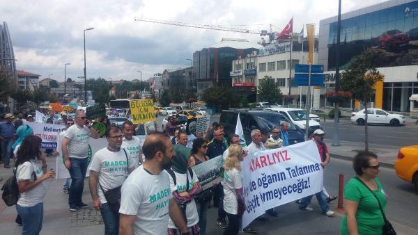 Artvinlilerden Cerattepe protestosu