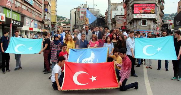 Zonguldak’ta Çin protestosu (2)