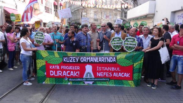 "Mega Projeler"e karşı horonlu eylem