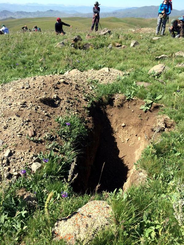 Bingür Sönmez: Defineciler şehit mezarlarını harabeye çevirmiş
