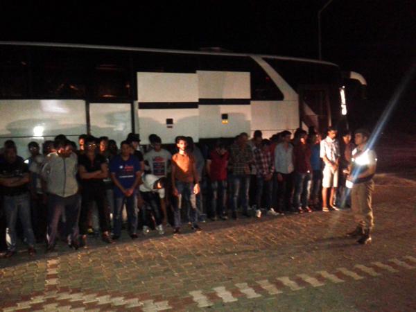 Çanakkale'de bir haftada 697 kaçak yakalandı