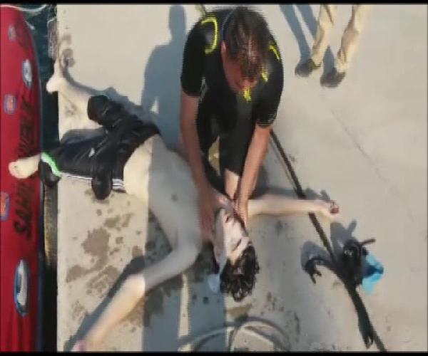 Boğulmaktan kurtuldu liseli, 'Bir daha denize girmem' dedi