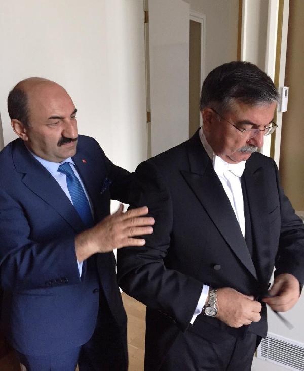 TBMM Başkanı Yılmaz'ın frakı Sarar'dan