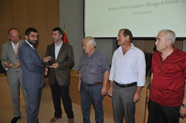 KOTO'dan 40 yılı dolduran üyelere plaket