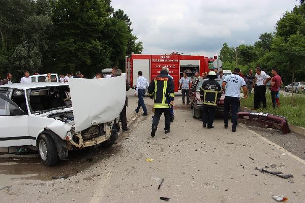 Çarşamba'da kaza: 7 yaralı