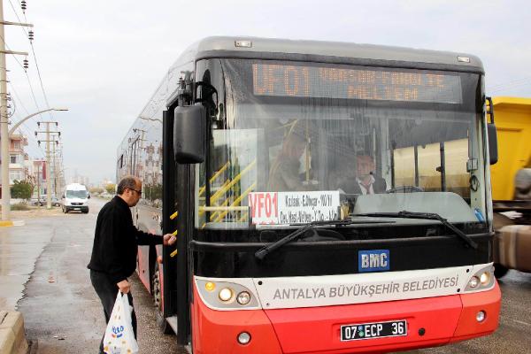 Antalya'da toplu ulaşımda 'Özgecan yönetmeliği'