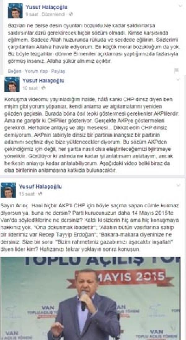 MHP’li Halaçoğlu: Özrü gerektirecek hiçbir sözüm olmadı, kimsenin kaşısında eğilmem