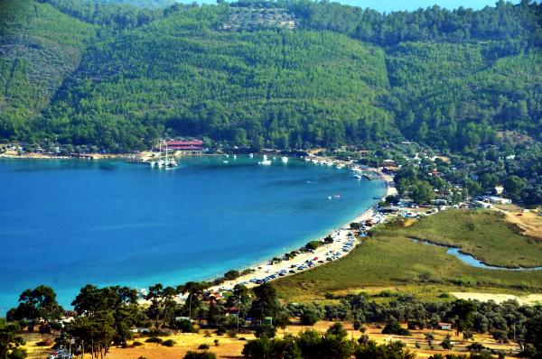 Cennet koyda taşıma suyla turizm bitiyor