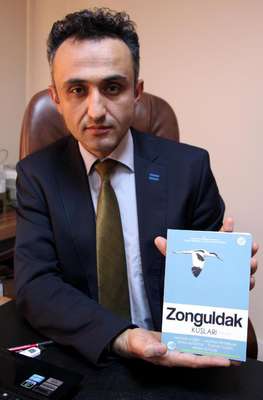 Zonguldak kuşları kitapta