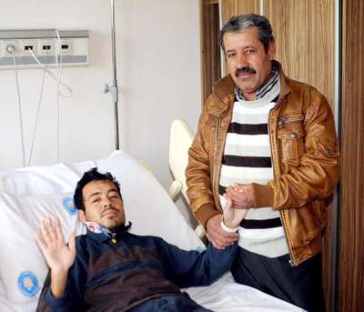 Babadan oğula böbrek nakli