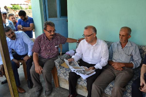 Salihli Belediyesi'nden kazada ölen tarım işçilerinin ailelerine 5 bin TL yardım