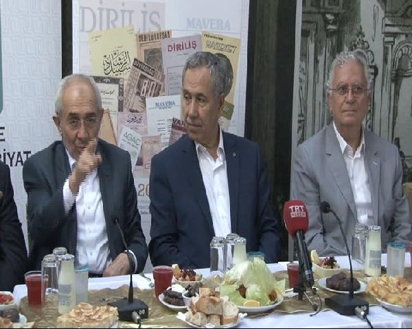 Bülent Arınç: "Kültür ve Turizm Bakanlığı'nın birleşmesini başından beri yanlış bulduğumu ifade ettim"