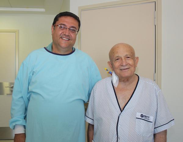 80 yaşında kök hücre nakli