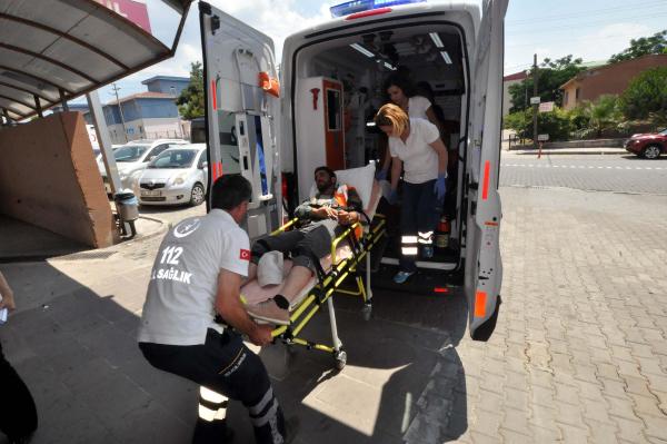 Tartıştığı karayolu işçisini tabancayla ayağından vurdu