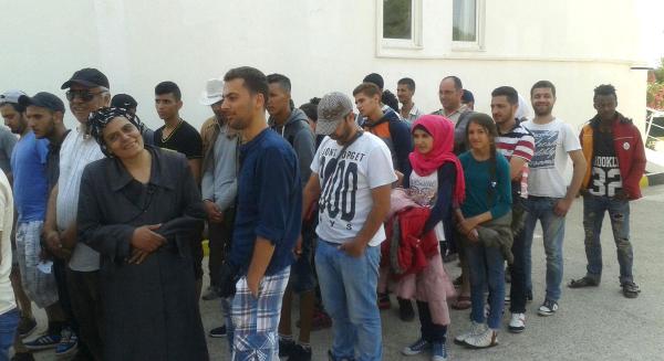 Datça'da 38 Suriyeli kaçak yakalandı