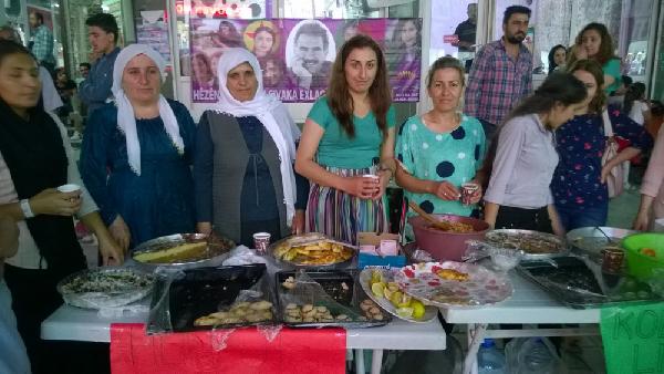 Yüksekovalı kadınlardan Kobani için kermes