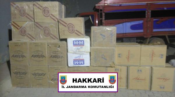 Yüksekova'da kaçakçılık operasyonu