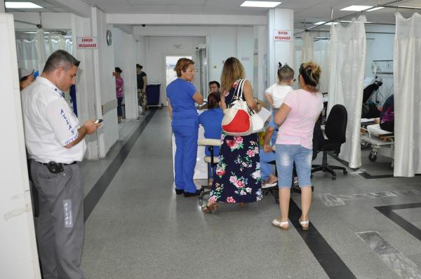 Milas'ta 17 işçi hastaneye kaldırıldı