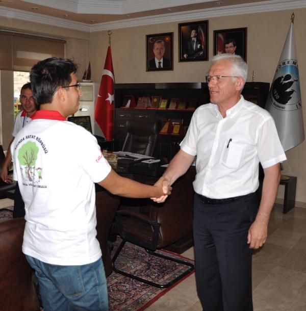 Tuncelili gençler ve çocuklardan Göreme ziyareti