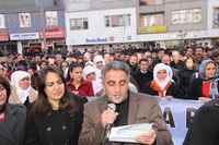 CİZREDEKİ PROVOKASYONLAR HAKKARİ'DE PROTESTO EDİLDİ