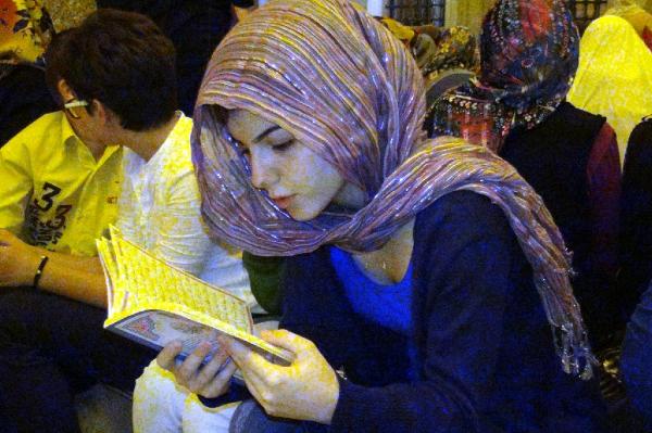 Selimiye Camii, Kadir Gecesi’nde doldu taştı