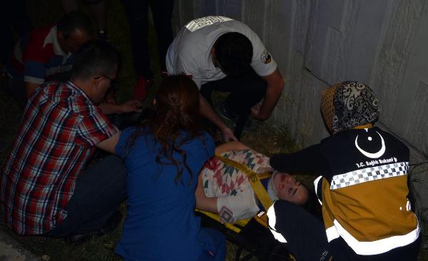 Diyetisyen doktor kazada yaralandı