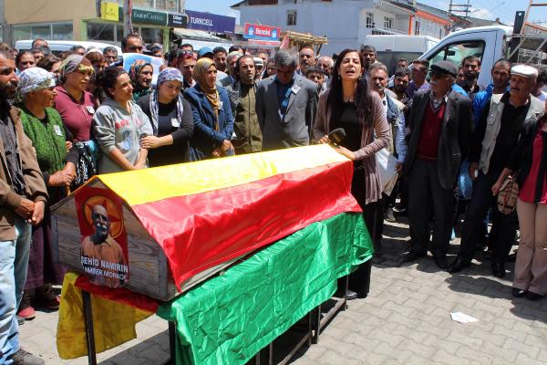 Ardahan'daki çatışmada ölen Kanber Morkoç toprağa verildi