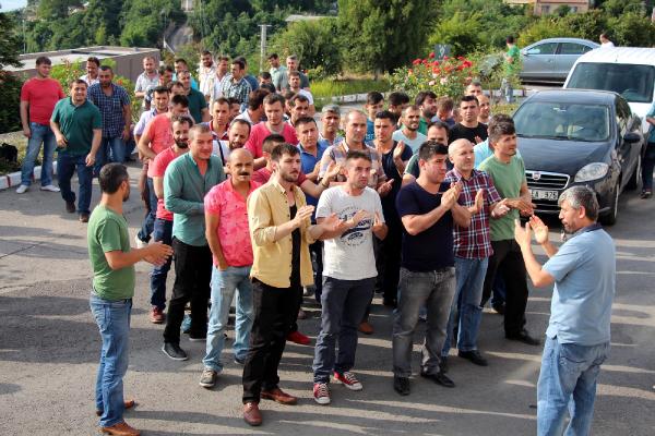 Maden işçilerinden ‘Bayram yevmiyesi’ eylemi