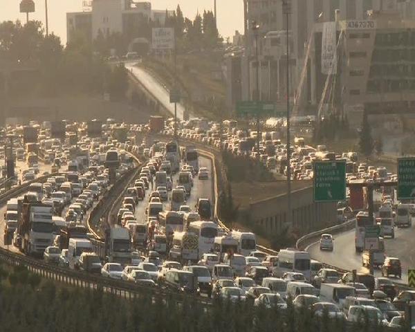 Bayram trafiği erken başladı...