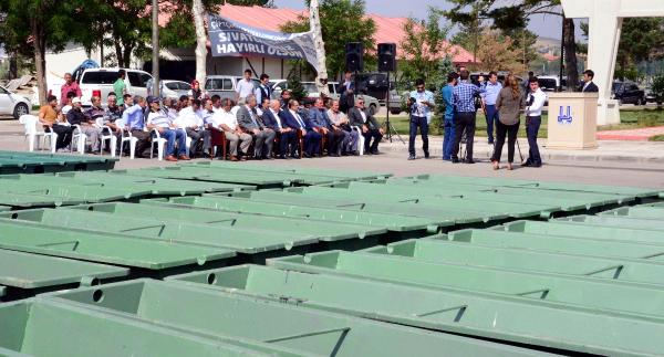 Erzurum'da meralara 200 sulak dağıtıldı