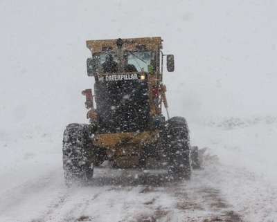 Siverek’te 50 mahalle yolu ulaşıma kapandı