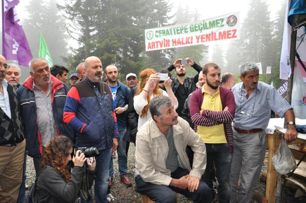 ÖDP Eş Başkanı Taş, Cerattepe’de incelemelerde bulundu