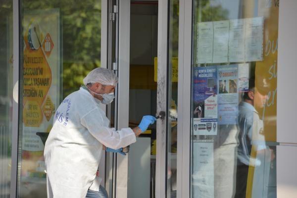 Margarine as main actor of a bank robbery in central Anatolia