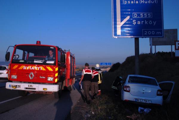 Tatil yolunda kaza: 6 yaralı