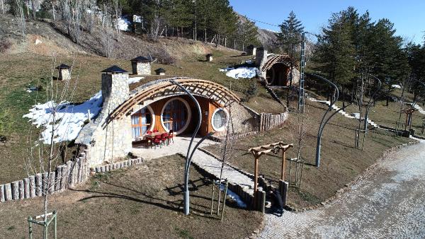 'Hobbit Köyü' Sivas'ta hizmete açıldı