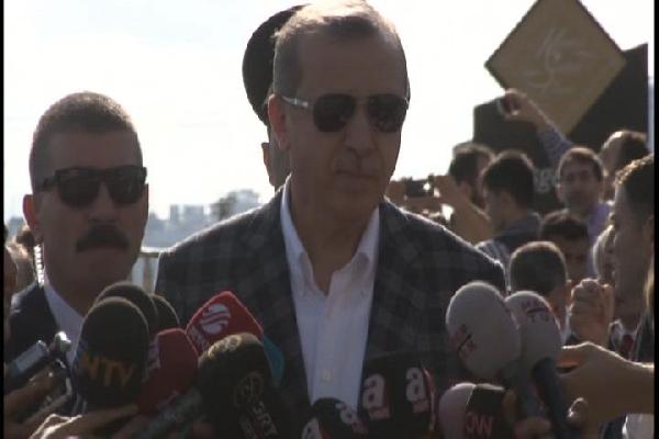 Cumhurbaşkanı Erdoğan bayram namazı sonrası konuştu...