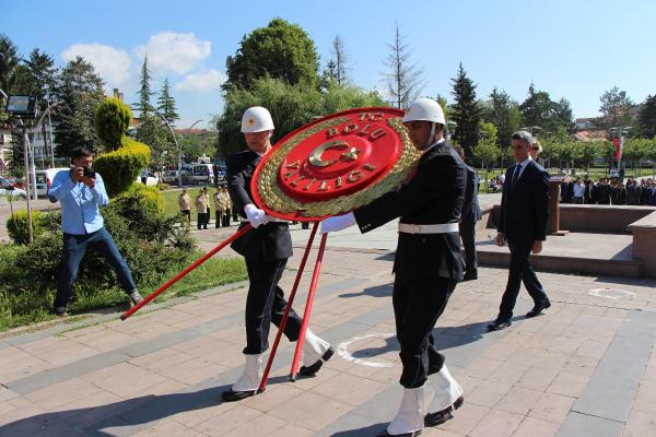 Atatürk'ün Bolu'ya gelişi kutlandı