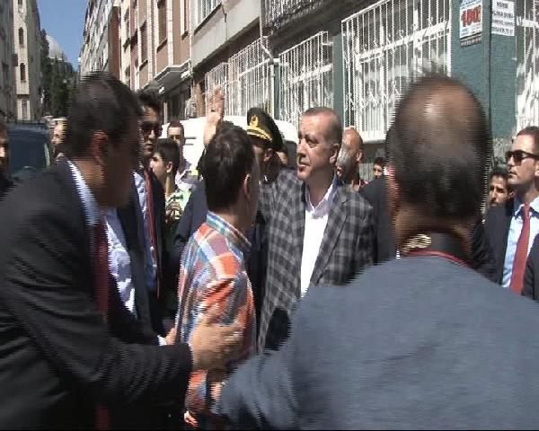 Erdoğan, eski Kur'an hocasını ziyaret etti