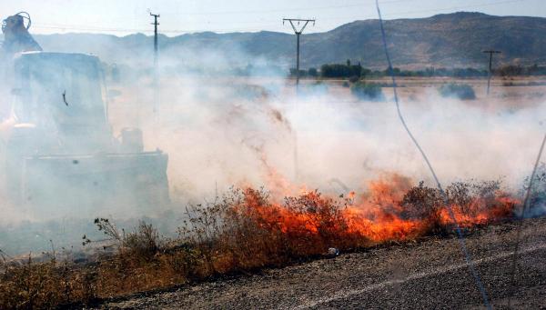 Diyarbakır Lice ve Kulp'taki yangınlar söndürüldü