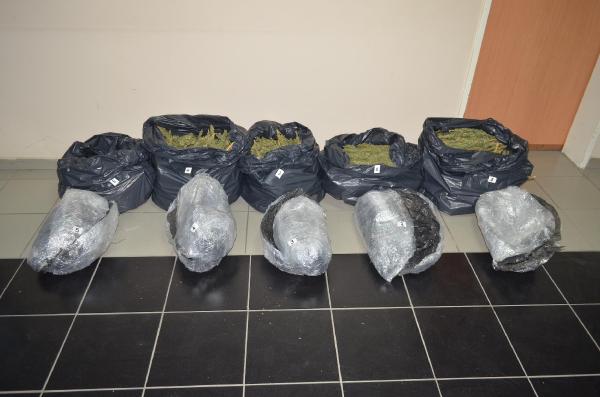 Düzce'de 17 kilo esrar, 1 tutuklama